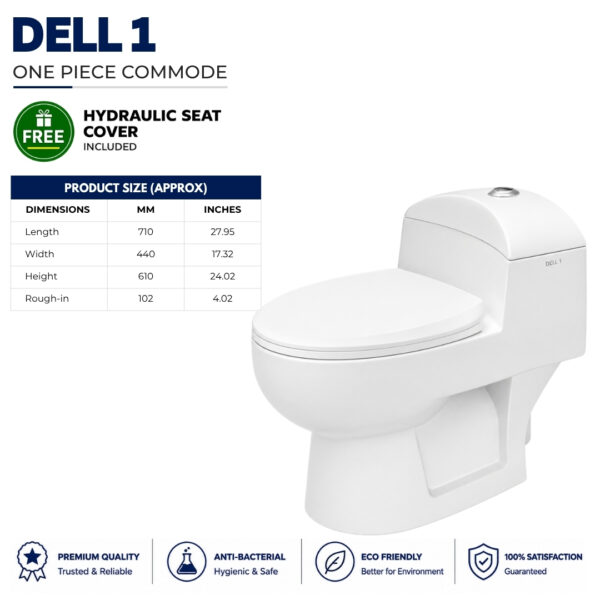 Dell 1 Commode, commode, commode toilet, bathroom commode, commode seat, toilet seats, wc commode, Dell 1 Commode,