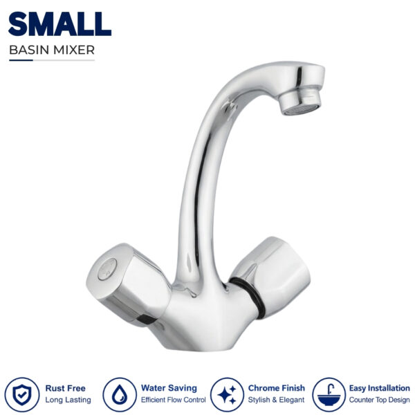 Small Basin Mixer - Star Asia