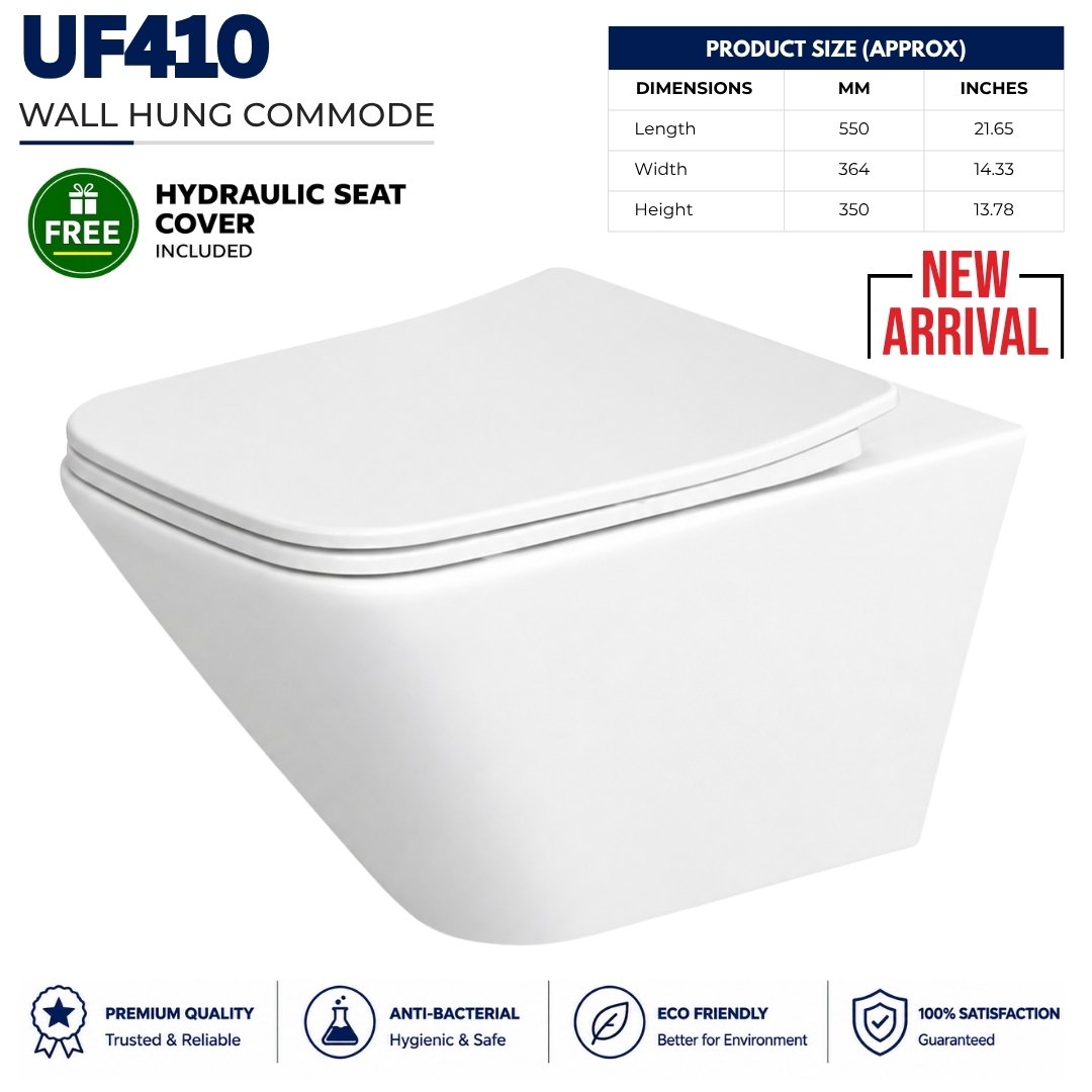 Wall Hung Toilet UF410 - Brite Sanitary Ware