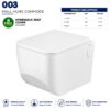 dell Wall Mounted Commode 003,Wall Mounted Commode,wall hung commode,wall hanging commode,hanging commode,wall hung toilet,wall mounted toilet, dell Wall Mounted Commode 003