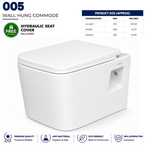 Wall Hanging Commode 05,Wall Mounted Commode,wall hung commode,wall hanging commode,hanging commode,wall hung toilet,wall mounted toilet, Wall Hanging Commode 05