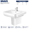 Brite Bravo wash basin, wash basin,basin wash basin,wash basin wash basin,wash washen,bathroom sink,wash basin sink,hand wash basin,