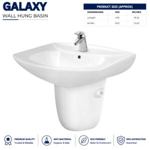 Brite Galaxy Basin Wall hang (Two Piece) - Brite Ceramics - Brite Sanitary Ware Brite Galaxy Basin Wall hang (Two Piece) - Brite Ceramics - Brite Sanitary Ware