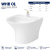 Dell Wall Hang Basin 1 - Dell Ceramics - Dell Sanitary Ware,Brite Wall hang 001 Basin - Brite Sanitary Ware - Brite Ceramics, , - Brite Ceramics ,- Brite Sanitary Ware, wash basin, wall hung basin, wall hang basin, modern basin design, latest basin design , washroom design idea,