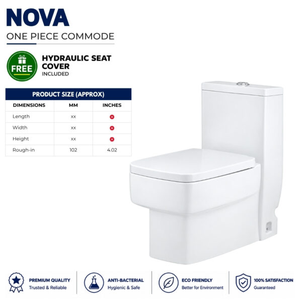 Nova Commode - Porsh Sanitary Ware