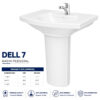 Dell 7 Basin Pedestal