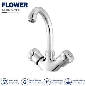 Flower Basin Mixer - Star Asia