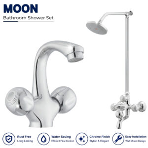 Moon Bathroom Shower Set - Star Asia Moon Bathroom Shower Set - Star Asia