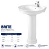 Brite wash basin