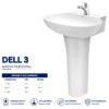 Wash Basin Dell 3 - Dell Ceramics - Dell Sanitary Ware