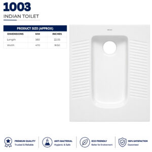 Dell 1003 WC Toilet - Dell Ceramics - Dell Sanitary Ware,Brite Asian Flat WC Toilet - Squatting pan - Brite Ceramics - Brite Sanitary Ware