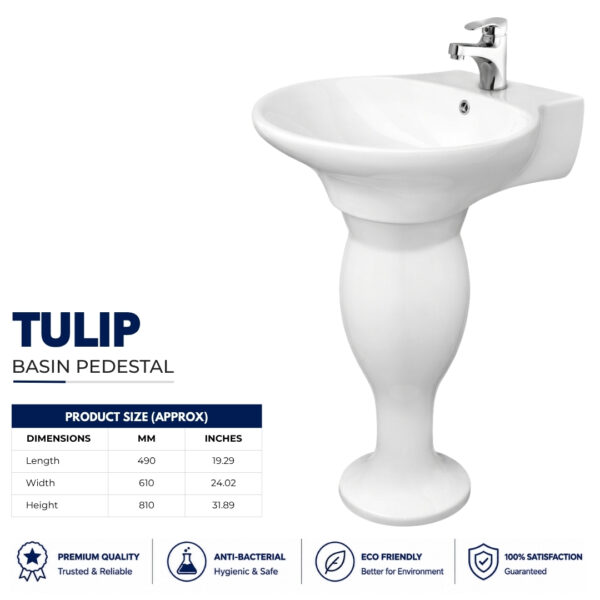 Brite Tulip wash basin Brite Tulip wash basin