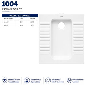 Dell 1004 WC Toilet - Dell Ceramics - Dell Sanitary Ware,Brite Asian Flat WC Toilet - Squatting pan - Brite Ceramics - Brite Sanitary Ware