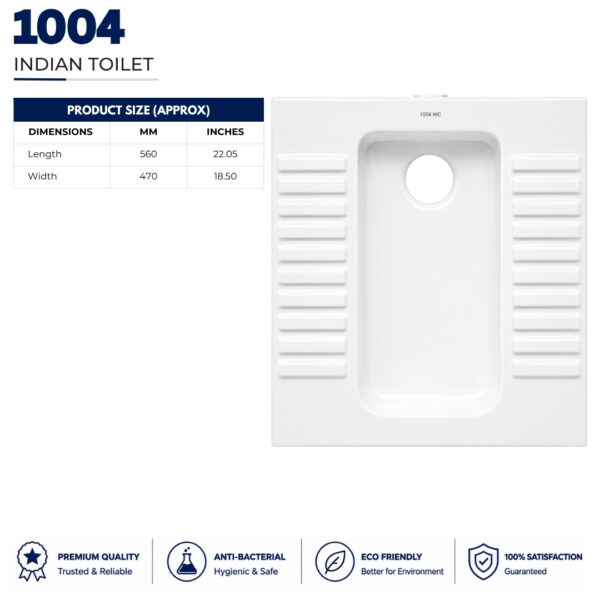 Dell 1004 WC Toilet - Dell Ceramics - Dell Sanitary Ware,Brite Asian Flat WC Toilet - Squatting pan - Brite Ceramics - Brite Sanitary Ware