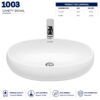 Dell 1003 Vanity,vanity,vanity bowl,counter top,vanity wash basin,quartz countertops,bathroom sink vanity,bathroom sinks and vanities,bowl vanities,vanity washbasins,bowl for vanity, Dell 1003 Vanity