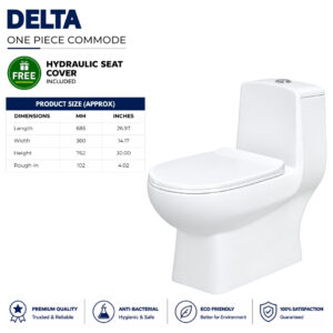 Delta Commode - Porsh Sanitary Ware