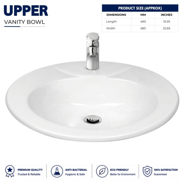 Brite Upper Counter Vanity,vanity,vanity bowl,counter top,vanity wash basin,quartz countertops,bathroom sink vanity,bathroom sinks and vanities,bowl vanities,vanity washbasins,bowl for vanity,