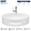 Dell 1007 Vanity,vanity,vanity bowl,counter top,vanity wash basin,quartz countertops,bathroom sink vanity,bathroom sinks and vanities,bowl vanities,vanity washbasins,bowl for vanity, Dell 1007 Vanity