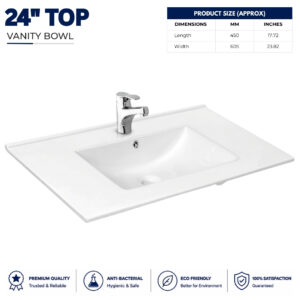 Brite Vanity Top 18x24 Brite Vanity Top 24'' ,vanity,vanity bowl,counter top,vanity wash basin,quartz countertops,bathroom sink vanity,bathroom sinks and vanities,bowl vanities,vanity washbasins,bowl for vanity,