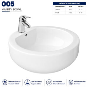 Vanity Bowl 005 - Brite Sanitary Ware Vanity Bowl 005 - Brite Sanitary Ware
