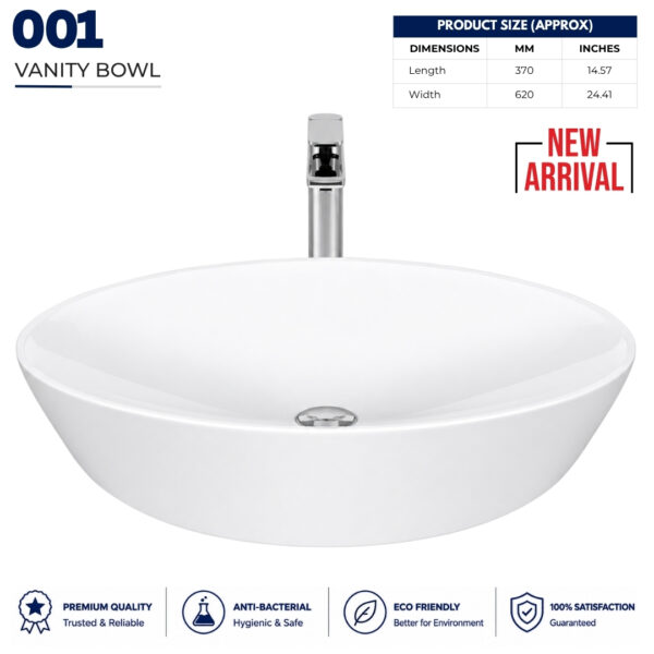 Vanity Bowl 001 - Brite Sanitary Ware