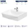 Dell 1006 Vanity,vanity,vanity bowl,counter top,vanity wash basin,quartz countertops,bathroom sink vanity,bathroom sinks and vanities,bowl vanities,vanity washbasins,bowl for vanity, Dell 1006 Vanity