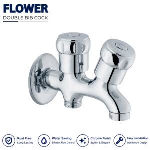 Flower Double Bib Cock - Star Asia