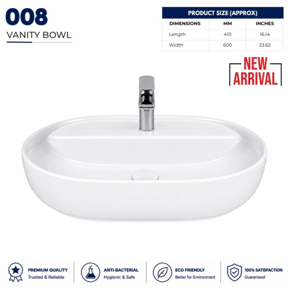 008 Vanity Brite Sanitary Ware