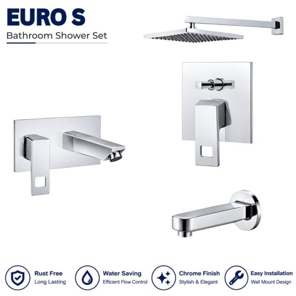 Sonex Euro S Conceal Bath Set