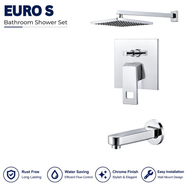 Sonex Euro S Conceal Bath Set