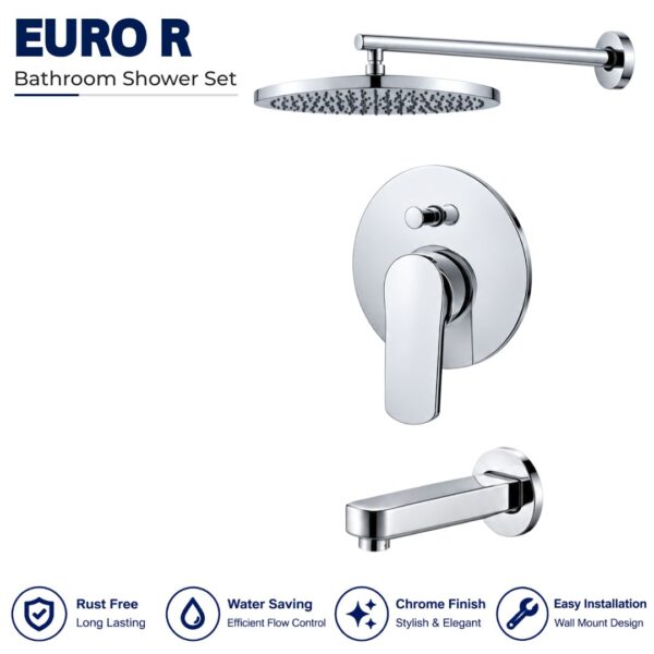 Sonex Euro R Conceal Bath Set