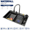 Kitchen Sink Waterfall 75x45 Single Bowl Stainless Steel Kitchen Sink Waterfall 75x45 Single Bowl Stainless Steel, kitchen sink, kitchen sink price in Pakistan , sink price in Pakistan ,Sink Bowl 75x45, stainless steel kitchen sink, kitchen wash basin, sink for kitchen price, ss kitchen sink,